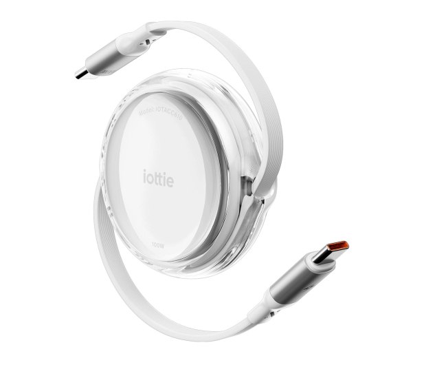 iOttie Retractable USB-C Cable 2 Pack 100W white - 1456664 - zdjęcie 2